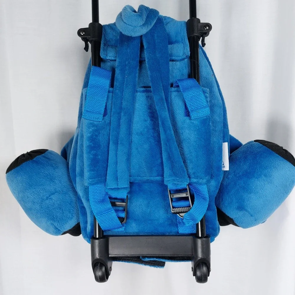 Boeing Airplane Kids Childs Rolling Carrying Case‎ Backpack Retractable Handle